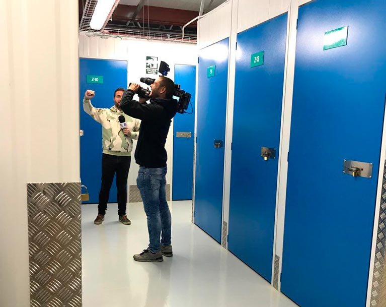 Fun Polo Vento grabando el programa del Mejor Trastero de Europa Fun Polo Aire grabando el programa del Mejor Trastero de Europa